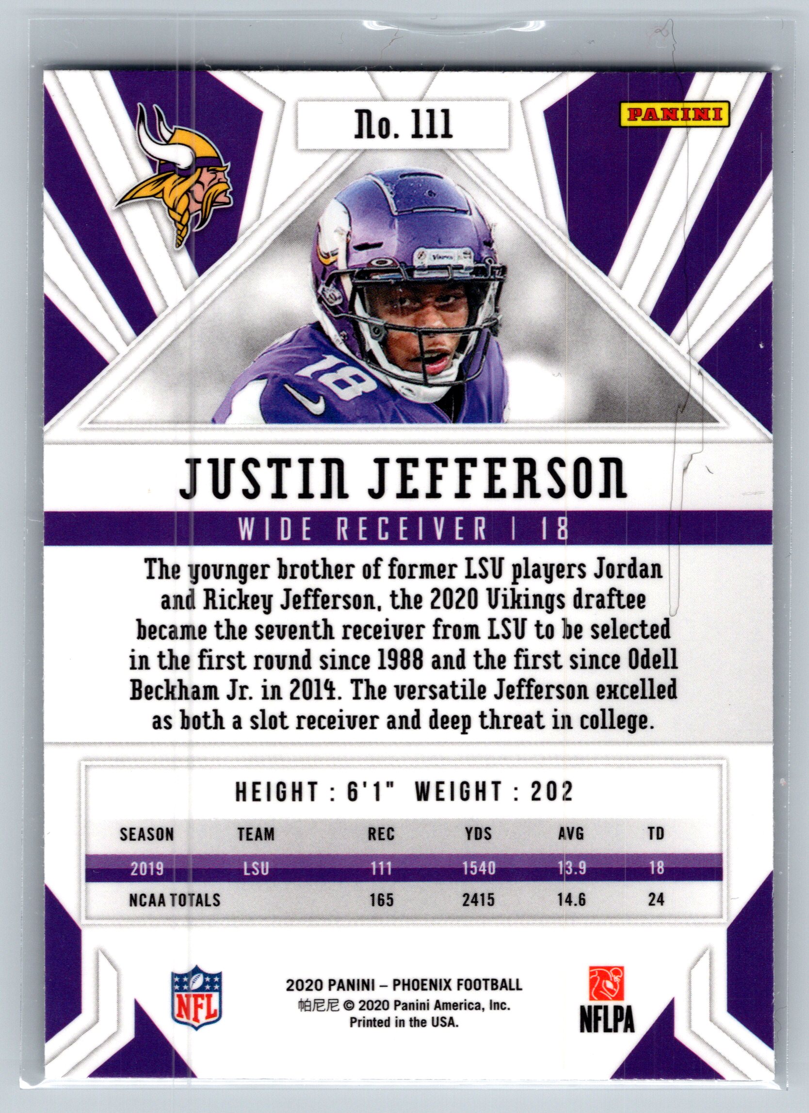 Card back