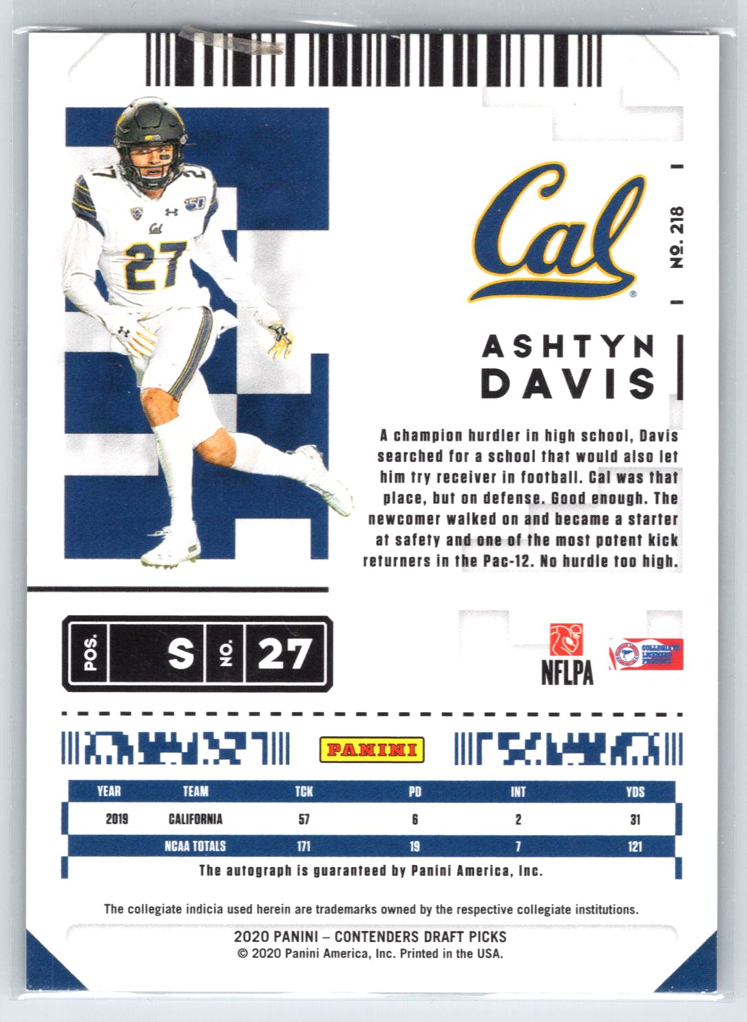 Card back