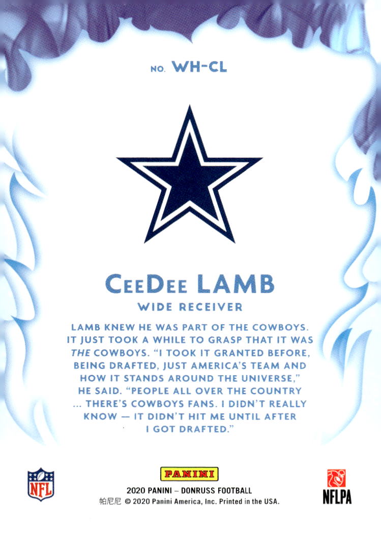 Card back