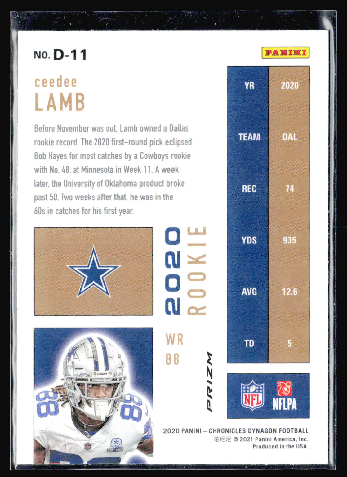 Card back