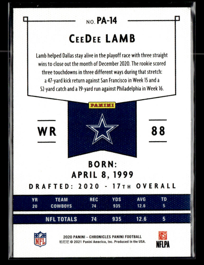 Card back