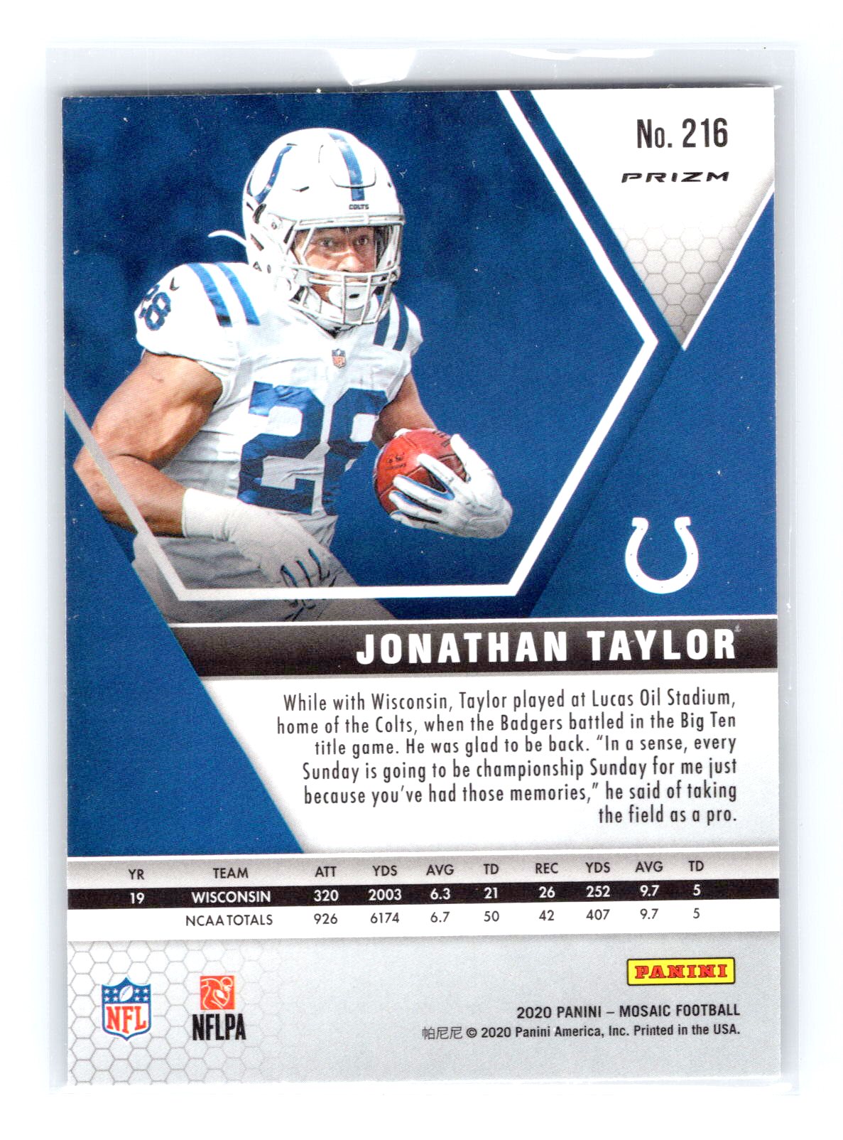 Card back