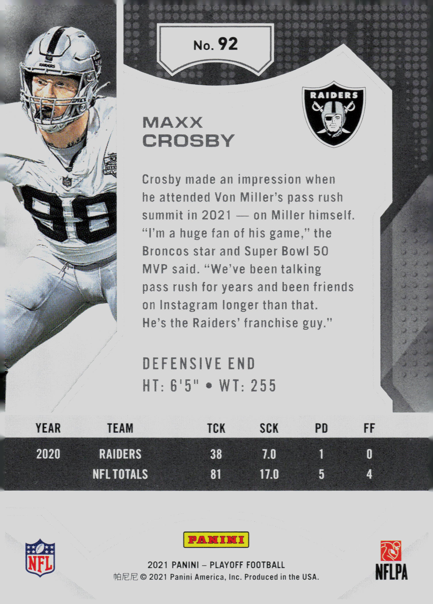 Card back