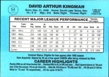 Card back