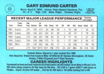 Card back