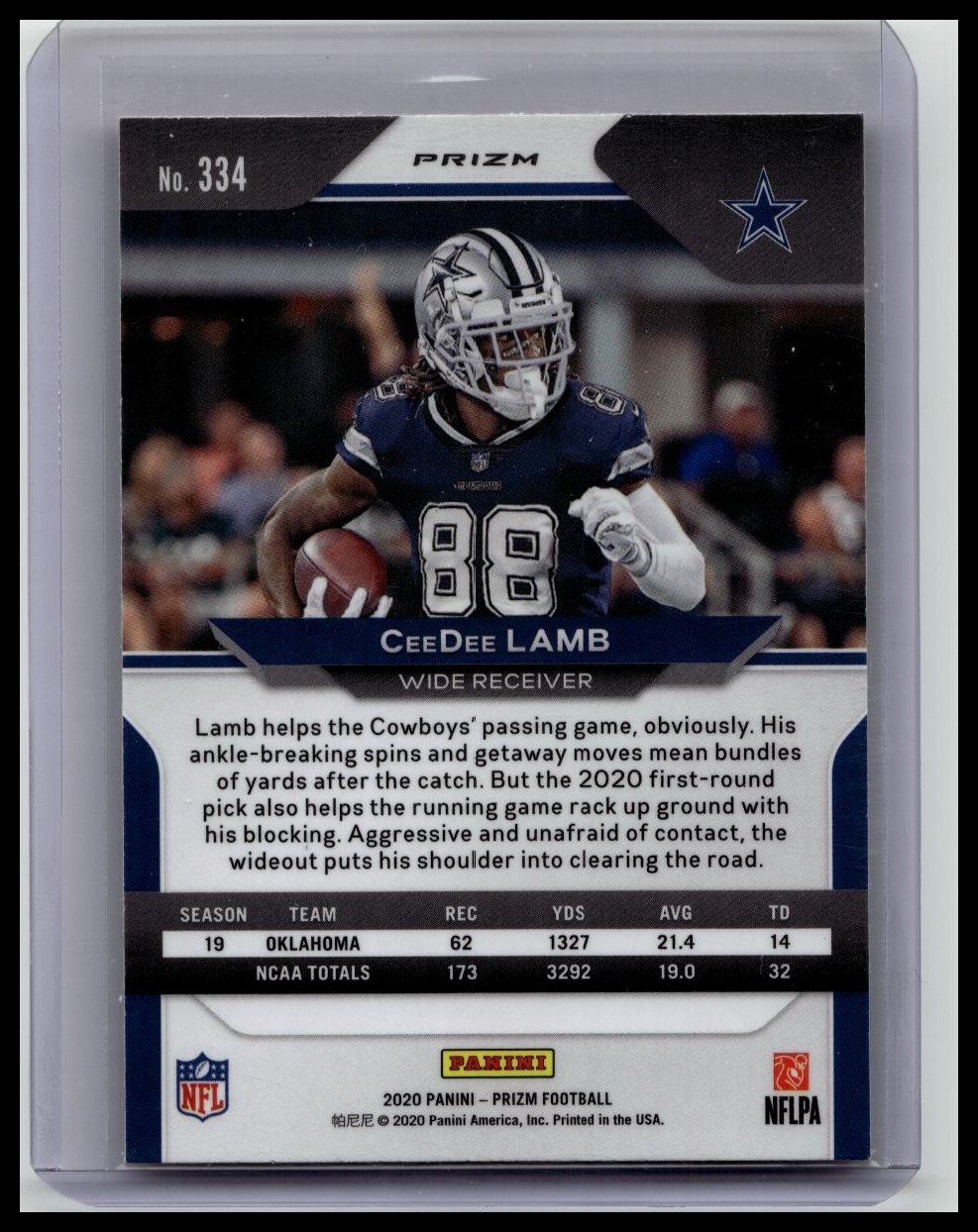 Card back