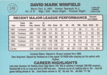 Card back