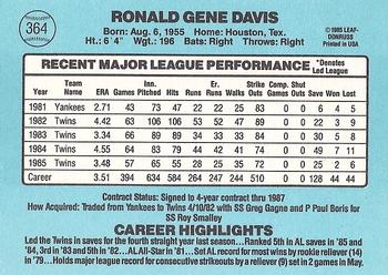 Card back