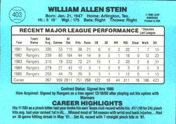 Card back