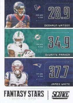 Deshaun Watson / DeVante Parker / James White