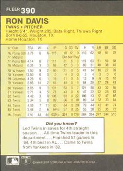 Card back