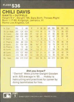 Card back