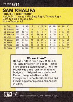 Card back