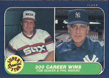 300 Career Wins (Tom Seaver / Phil Niekro)