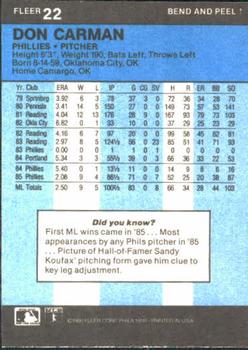 Card back