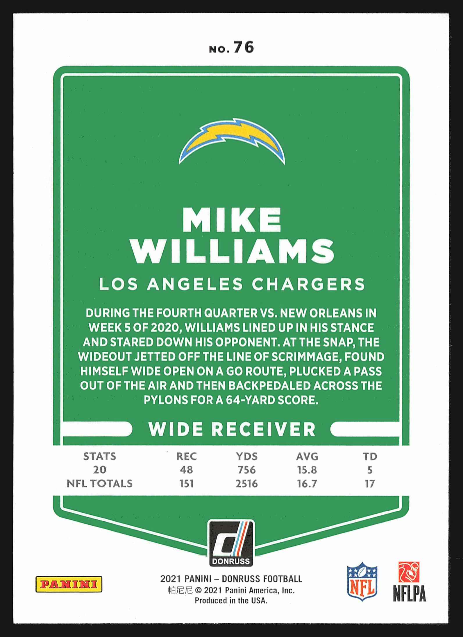 Card back