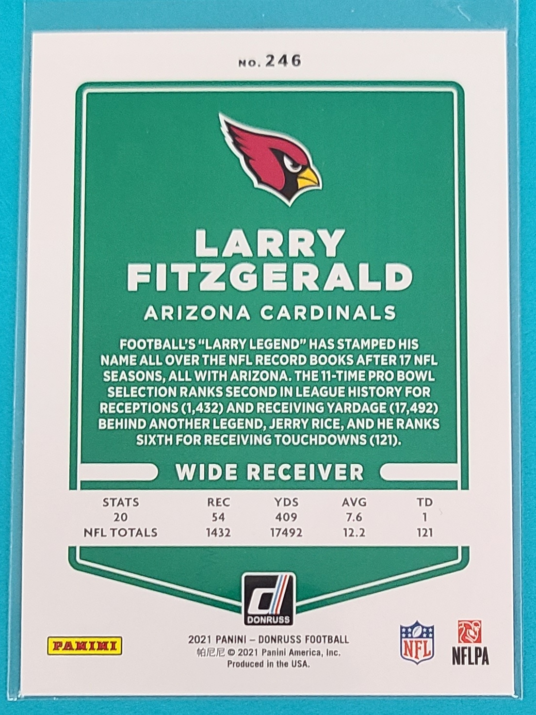 Card back