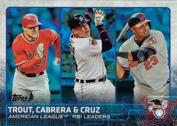 Mike Trout / Miguel Cabrera / Nelson Cruz