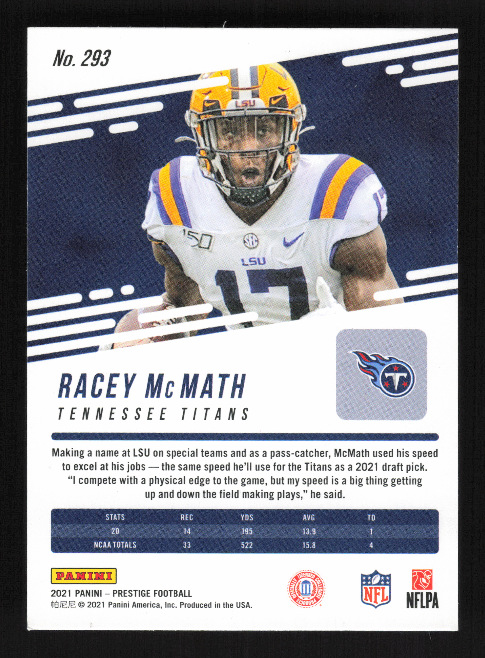 Card back