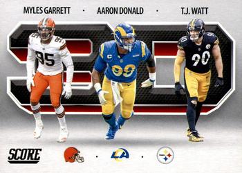 Aaron Donald / Myles Garrett / T.J. Watt