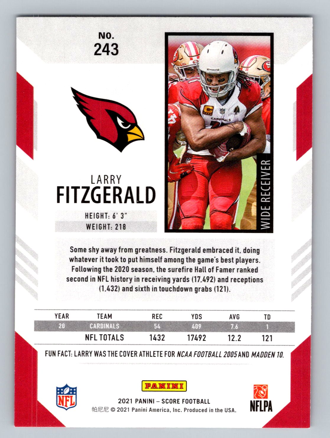 Card back