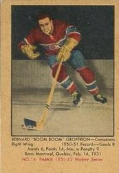 Bernard "Boom Boom" Geoffrion
