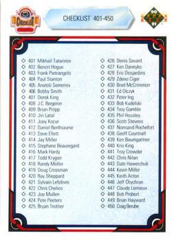Checklist: 401-500