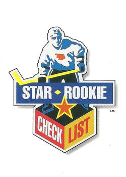 Star Rookie Checklist