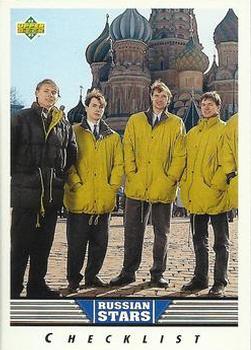 Russian Stars Checklist