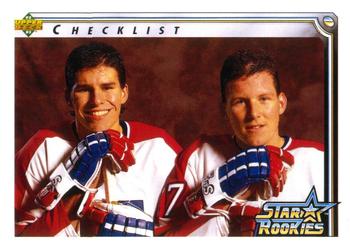 Star Rookie Checklist (Scott Lachance / Keith Tkachuk)