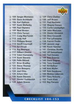 Checklist: 104-206