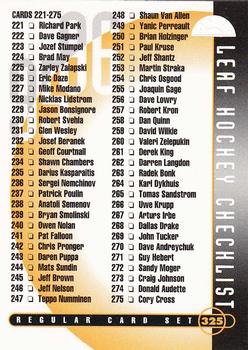 Checklist: 221-330