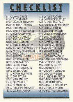 Checklist: 111-220
