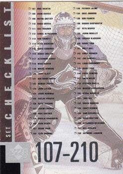 Checklist: 107-210