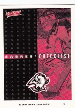 Sabres Checklist