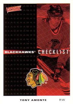 Blackhawks Checklist