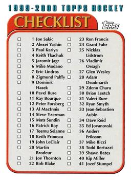 Checklist: 1-78