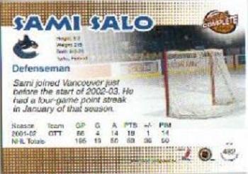 Card back