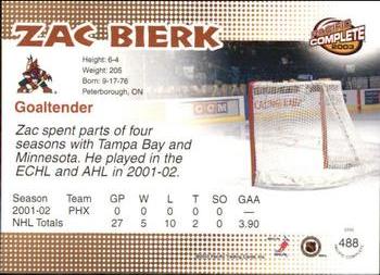 Card back