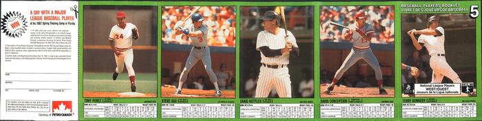 #5 Terry Kennedy / Dave Concepcion / Graig Nettles / Steve Sax / Tony Perez / Fernando Valenzuela / Pedro Guerrero / Dave Parker / Dale Murphy / Bruce Sutter
