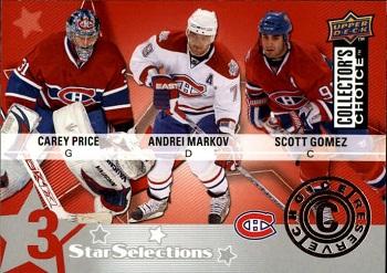 Scott Gomez / Andrei Markov / Carey Price 3SS