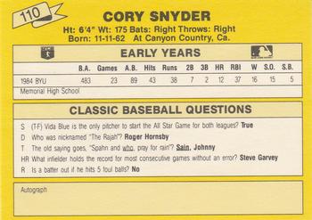 Card back