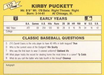 Card back