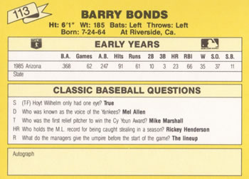Card back