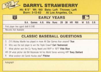 Card back
