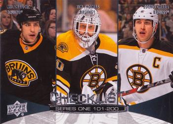 Milan Lucic / Tim Thomas / Zdeno Chara