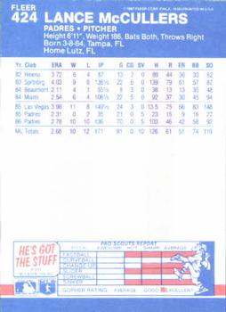 Card back