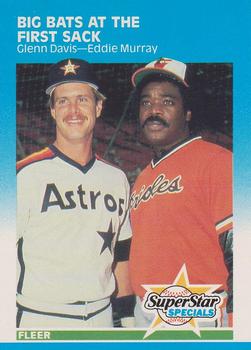 Big Bats at the First Sack (Glenn Davis / Eddie Murray)
