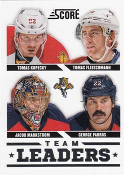 George Parros / Jacob Markstrom / Tomas Fleischmann / Tomas Kopecky