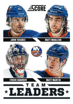 Evgeni Nabokov / John Tavares / Matt Martin / Matt Moulson
